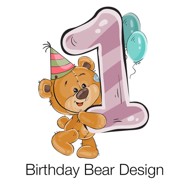Birthday Bear | Teddies & Squidgy's