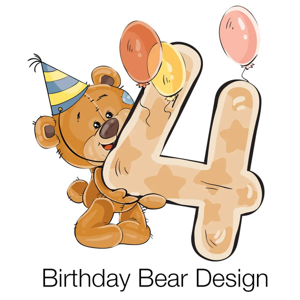 Birthday Bear | Teddies & Squidgy's