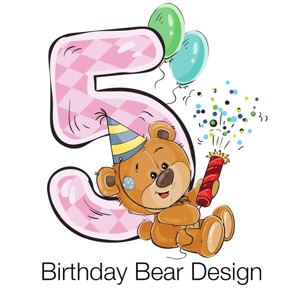 Birthday Bear | Teddies & Squidgy's