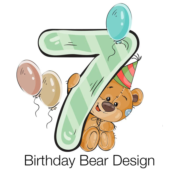 Birthday Bear | Teddies & Squidgy's