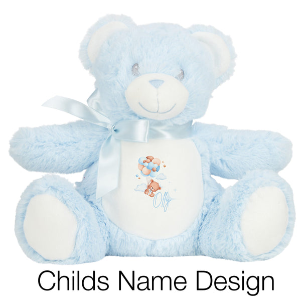 Childs Name (Blue) | Teddies & Squidgy's