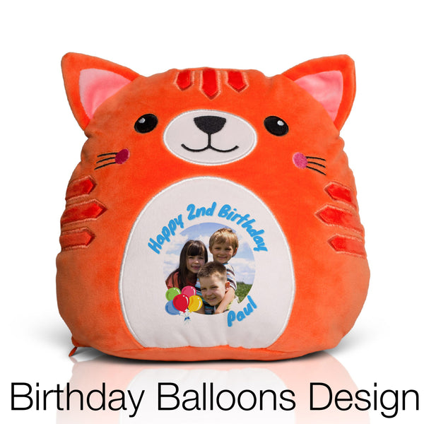 Birthday Balloons (Blue) | Teddies & Squidgy's