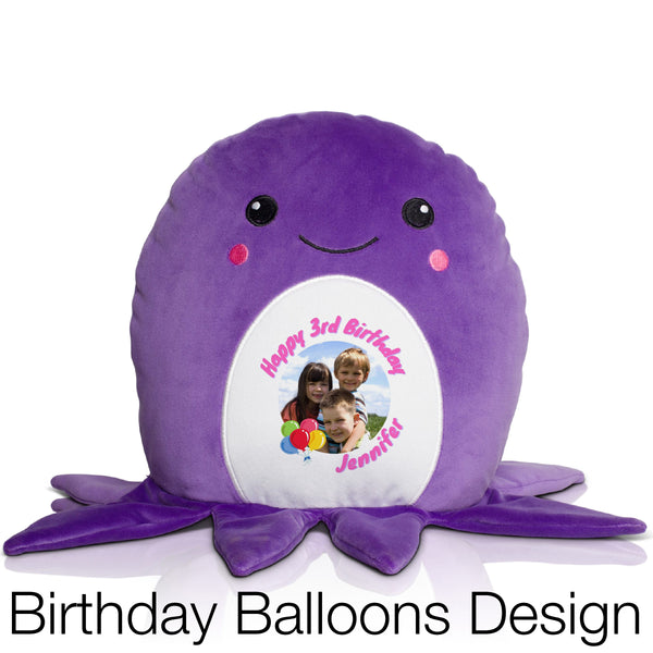 Birthday Balloons (Pink) | Teddies & Squidgy's