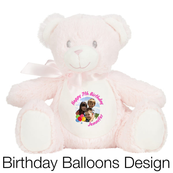 Birthday Balloons (Pink) | Teddies & Squidgy's
