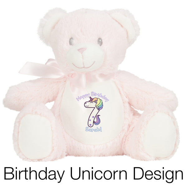 Birthday Unicorn Number | Teddies & Squidgy's
