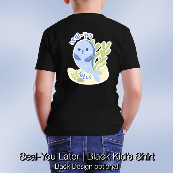 Whale Hello There | Kids T-shirt | Front and Back Design