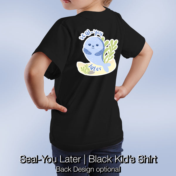 Whale Hello There | Kids T-shirt | Front and Back Design