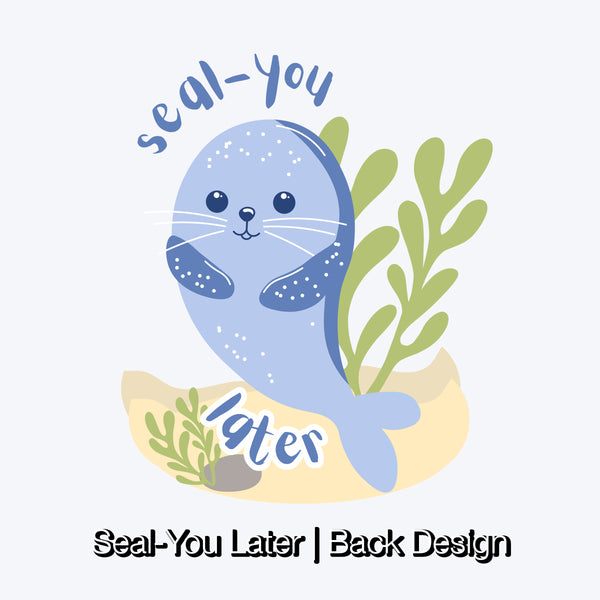 Whale Hello There | Kids T-shirt | Front and Back Design