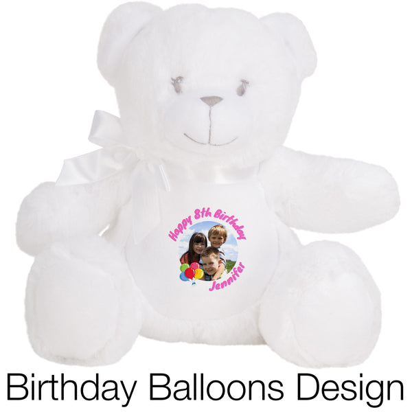 Birthday Balloons (Pink) | Teddies & Squidgy's