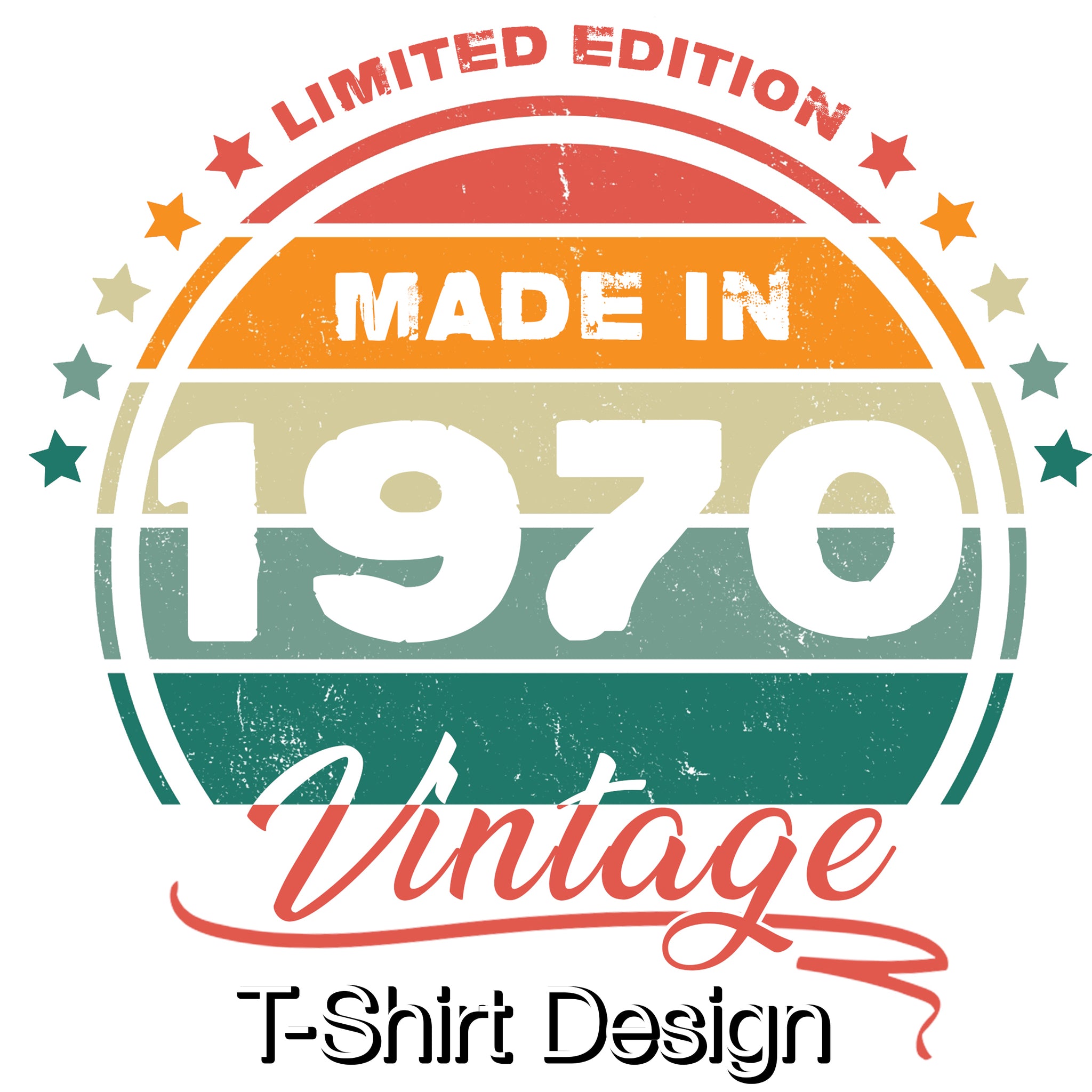 'Made in 1970s' Retro Design