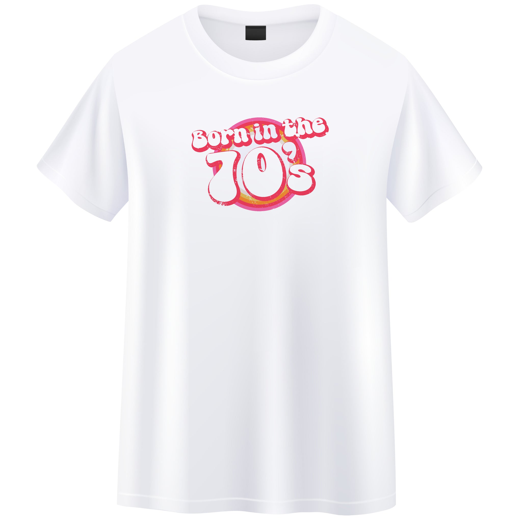 Born in the 70's | White T-Shirt