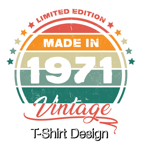 'Made in 1970s' Retro Design