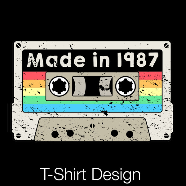 'Made in 1980s' Retro Design