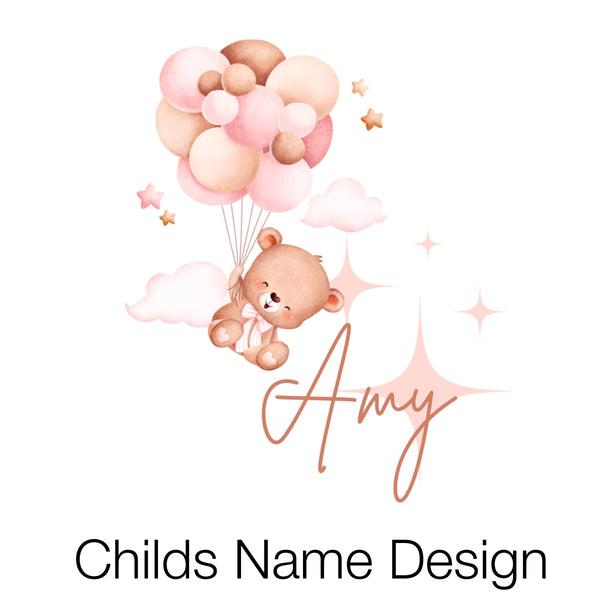 Childs Name Design (Pink)