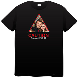 Caution | Stag Do T-Shirt