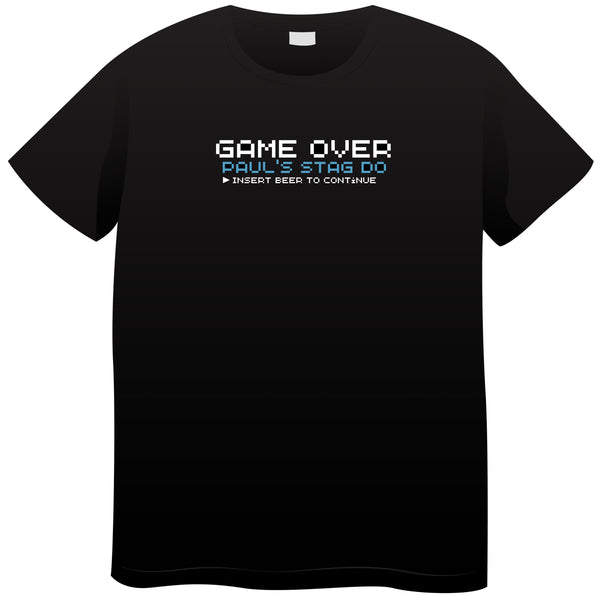 Game Over | Stag Do T-Shirt