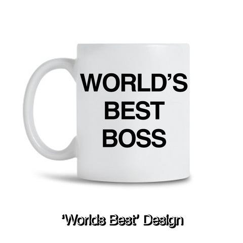 Worlds Best Dad / Mum / Boss | Mug