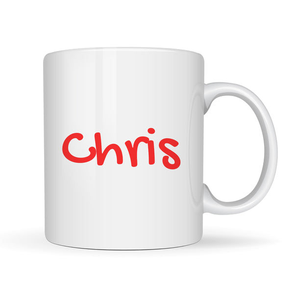 'Within Budget' | Mug (Customisable Name)