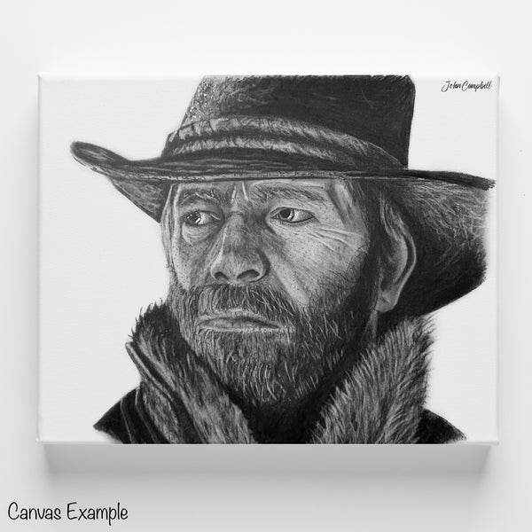 Arthur (Charcoal Drawing)