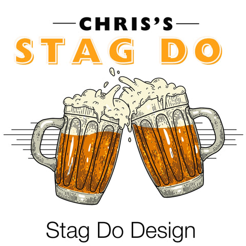 Stag Do 'Two Pints' Design