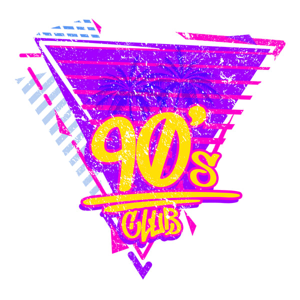 90's Club | White T-Shirt