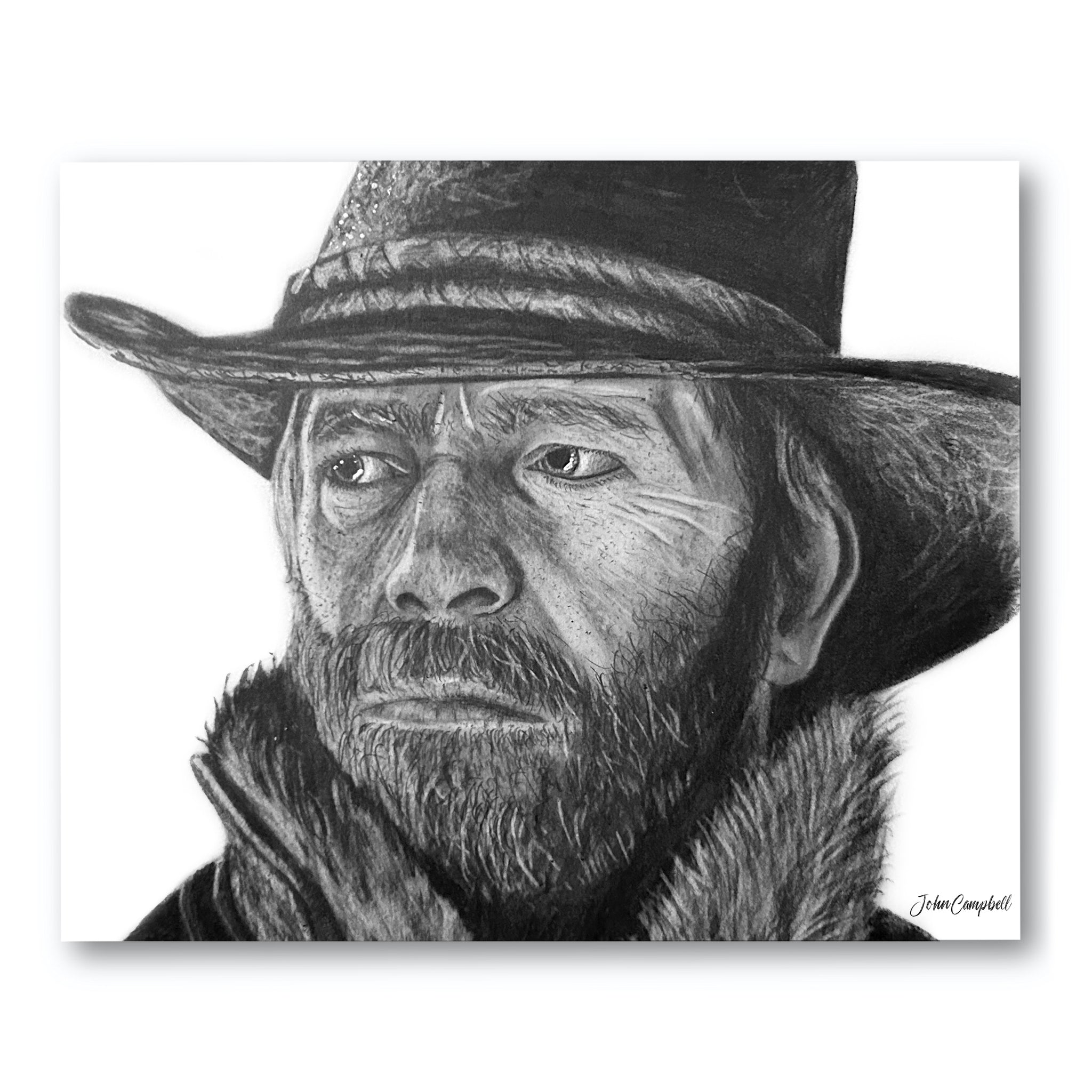 Arthur (Charcoal Drawing)