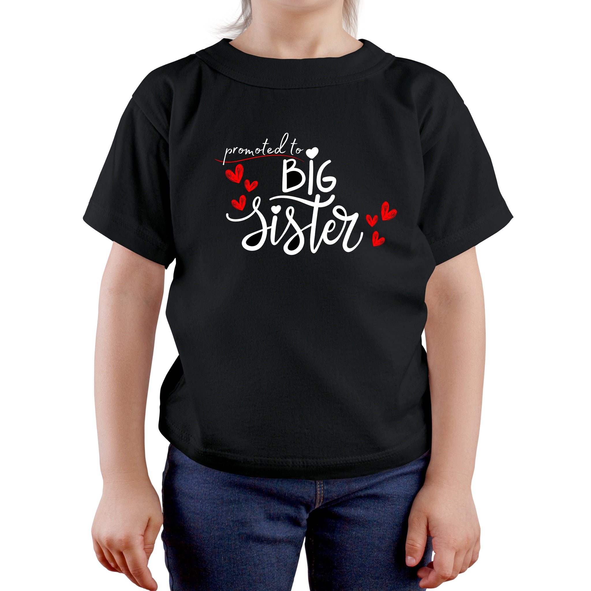 T-shirt Ragazza 'Diventerò Sorella Maggiore' – Cotone 100% Bianca – Yourfashion99 – Personalizzabile
