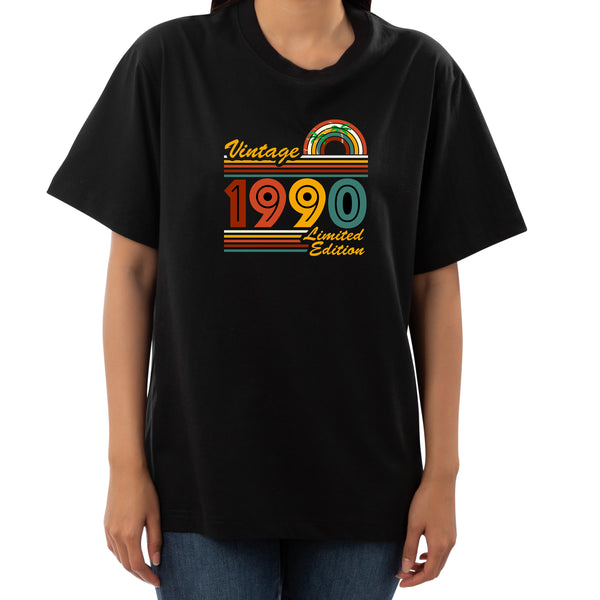 Vintage 90's | Black T-Shirt