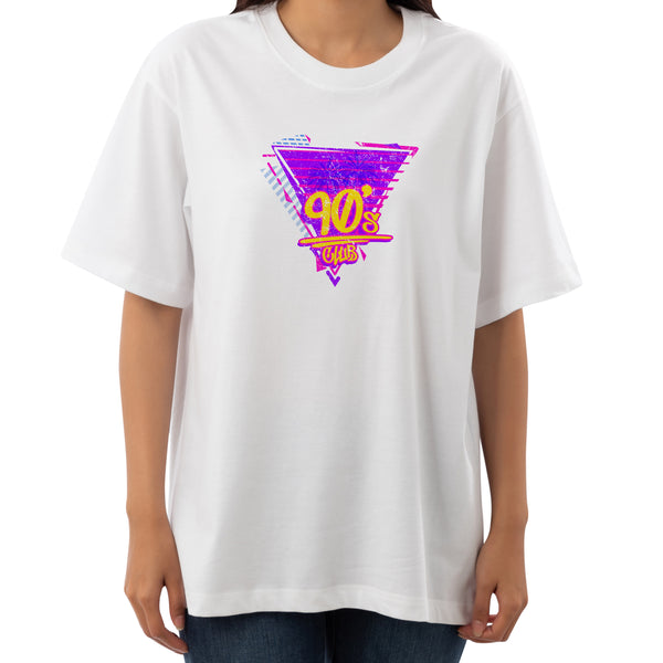 90's Club | White T-Shirt