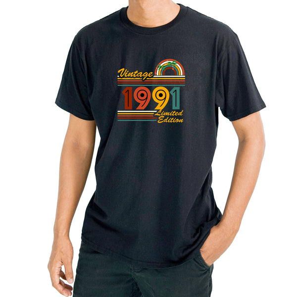 Vintage 90's | Black T-Shirt