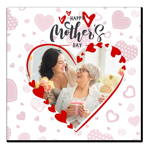 Mothers Day Heart | Personalised Coaster