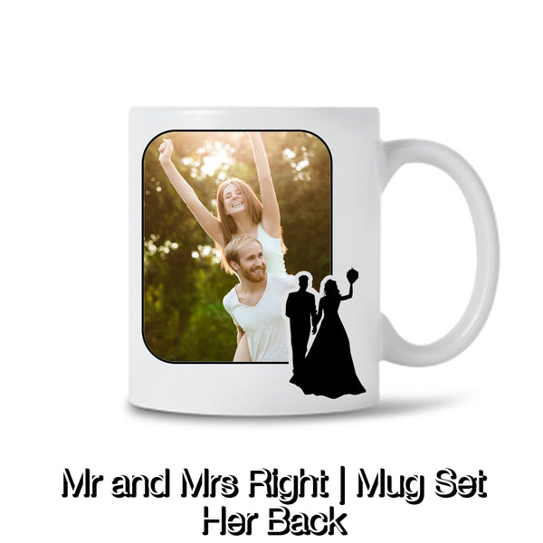 Mr and Mrs Right | Mug set