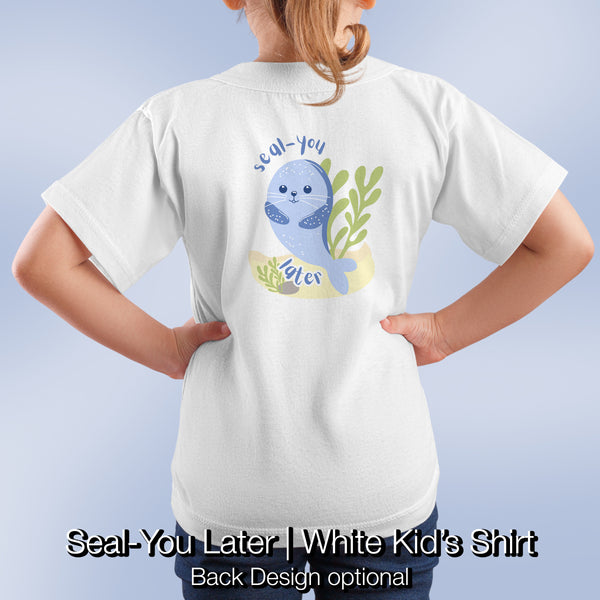 Whale Hello There | Kids T-shirt | Front and Back Design