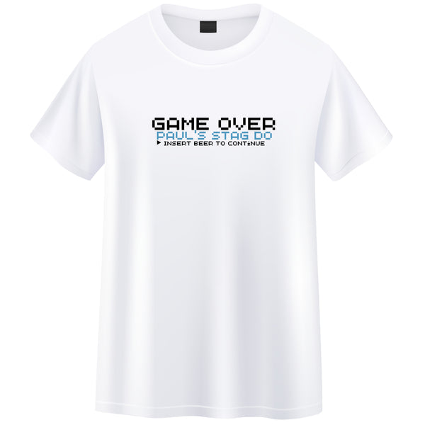 Game Over | Stag Do T-Shirt