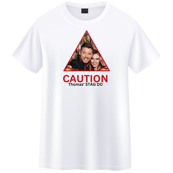 Caution | Stag Do T-Shirt