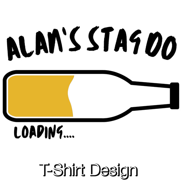 Stag Do 'Beer Loading' Design
