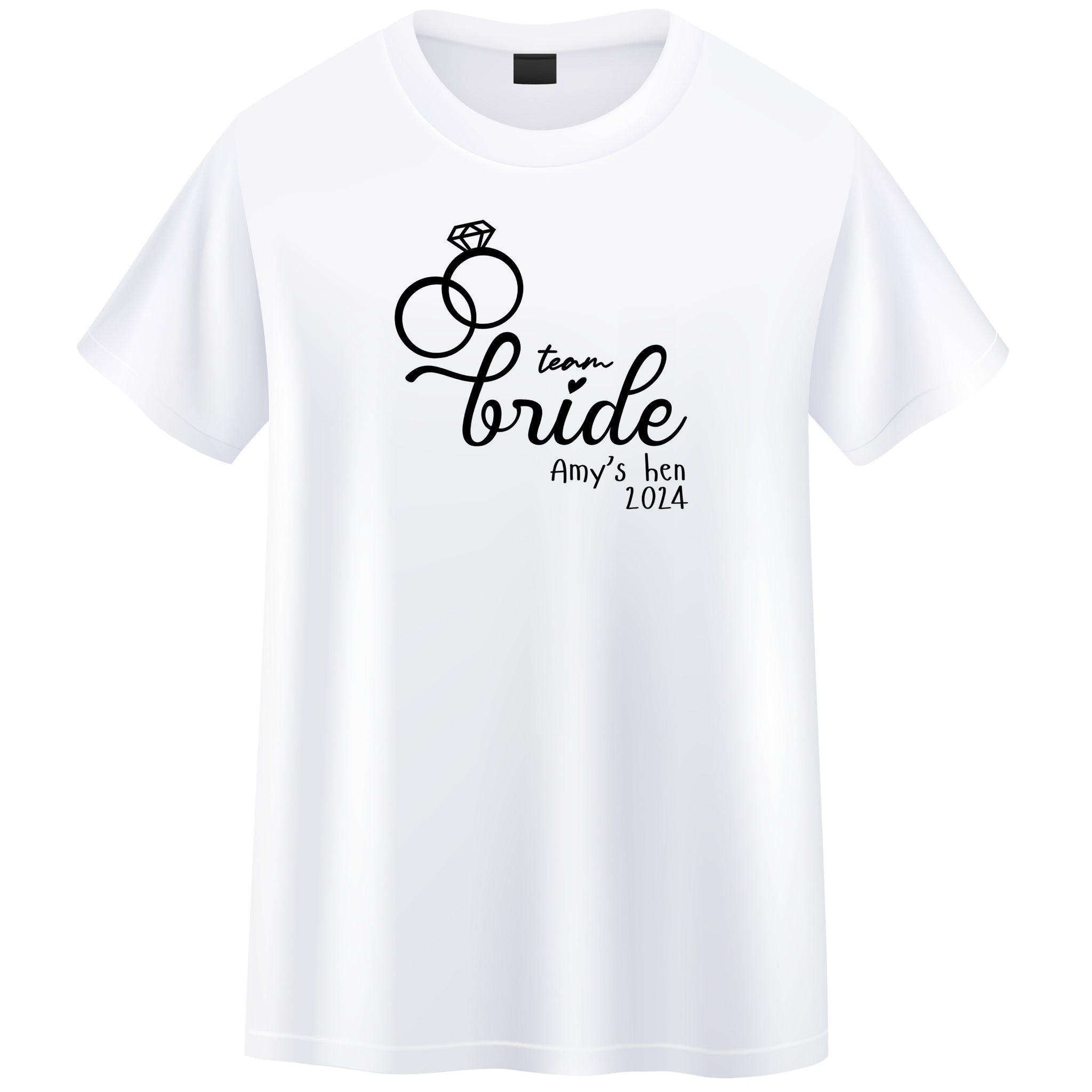 Team Bride | White Hen Do T-Shirt