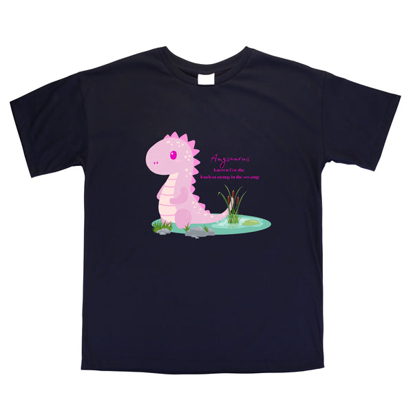 Green or Pink Dinosaurs  | Customizable Name!