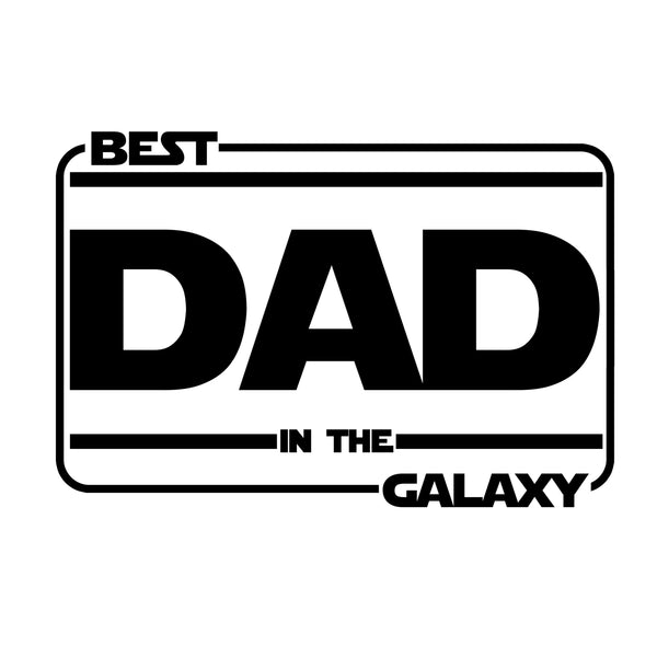 Best Mum/Dad in the Galaxy | White T-Shirt