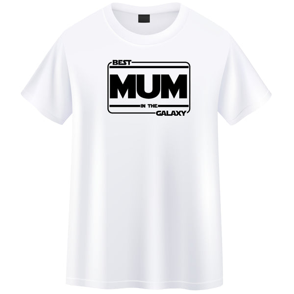 Best Mum/Dad in the Galaxy | White T-Shirt