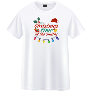 Christmas At The *Names* | White T-Shirt